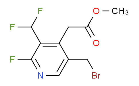 AM42210 | 1807125-43-4 | Methyl 5-(bromomethyl)-3-(difluoromethyl)-2-fluoropyridine-4-acetate