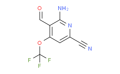 AM42213 | 1803549-63-4 | 2-Amino-6-cyano-4-(trifluoromethoxy)pyridine-3-carboxaldehyde
