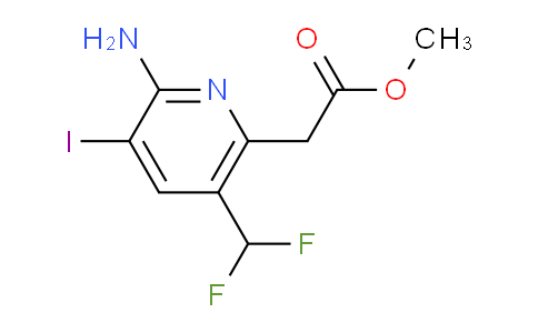 AM42215 | 1805969-59-8 | Methyl 2-amino-5-(difluoromethyl)-3-iodopyridine-6-acetate