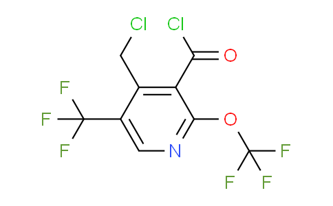 AM42217 | 1805164-01-5 | 4-(Chloromethyl)-2-(trifluoromethoxy)-5-(trifluoromethyl)pyridine-3-carbonyl chloride