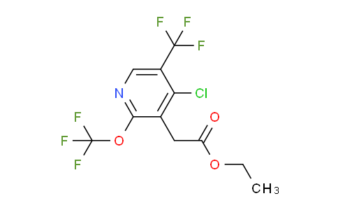 AM42225 | 1806203-07-5 | Ethyl 4-chloro-2-(trifluoromethoxy)-5-(trifluoromethyl)pyridine-3-acetate