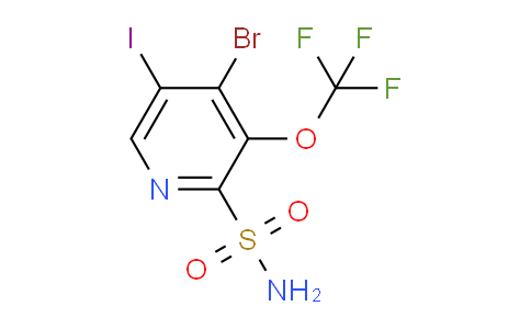 AM42240 | 1803903-56-1 | 4-Bromo-5-iodo-3-(trifluoromethoxy)pyridine-2-sulfonamide