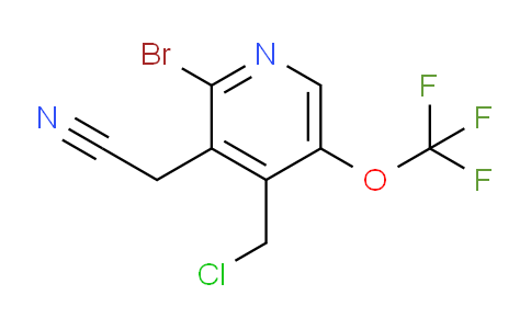 AM42243 | 1804585-04-3 | 2-Bromo-4-(chloromethyl)-5-(trifluoromethoxy)pyridine-3-acetonitrile