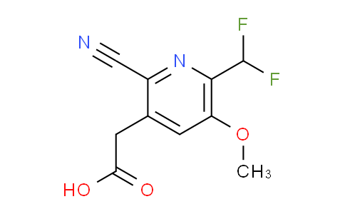 AM42254 | 1806858-16-1 | 2-Cyano-6-(difluoromethyl)-5-methoxypyridine-3-acetic acid