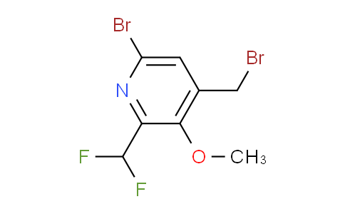 AM42256 | 1805162-94-0 | 6-Bromo-4-(bromomethyl)-2-(difluoromethyl)-3-methoxypyridine