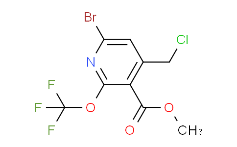 AM42258 | 1803935-75-2 | Methyl 6-bromo-4-(chloromethyl)-2-(trifluoromethoxy)pyridine-3-carboxylate