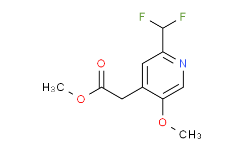 AM42261 | 1805311-26-5 | Methyl 2-(difluoromethyl)-5-methoxypyridine-4-acetate