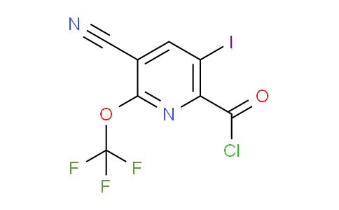 AM42262 | 1806207-31-7 | 3-Cyano-5-iodo-2-(trifluoromethoxy)pyridine-6-carbonyl chloride