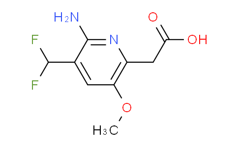 AM42268 | 1805223-48-6 | 2-Amino-3-(difluoromethyl)-5-methoxypyridine-6-acetic acid