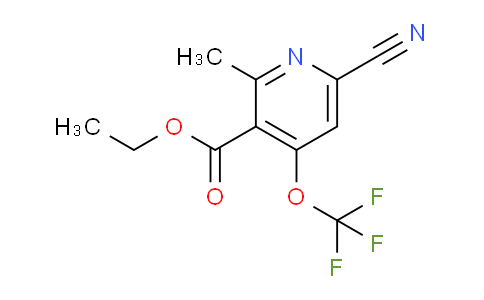 AM42272 | 1806215-66-6 | Ethyl 6-cyano-2-methyl-4-(trifluoromethoxy)pyridine-3-carboxylate