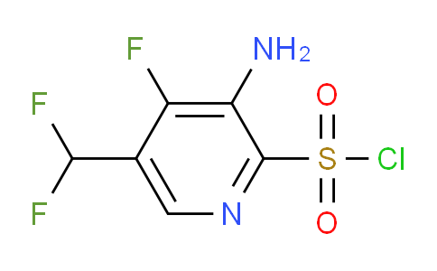 AM42274 | 1805114-82-2 | 3-Amino-5-(difluoromethyl)-4-fluoropyridine-2-sulfonyl chloride