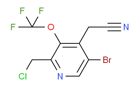AM42276 | 1803525-88-3 | 5-Bromo-2-(chloromethyl)-3-(trifluoromethoxy)pyridine-4-acetonitrile