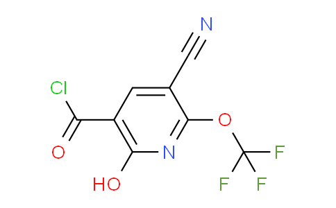 AM42280 | 1804719-46-7 | 3-Cyano-6-hydroxy-2-(trifluoromethoxy)pyridine-5-carbonyl chloride
