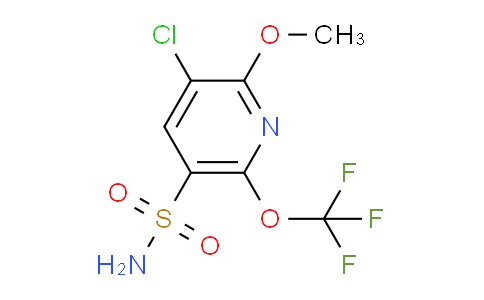 AM42284 | 1804691-31-3 | 3-Chloro-2-methoxy-6-(trifluoromethoxy)pyridine-5-sulfonamide