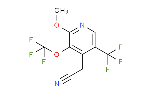 AM42285 | 1804936-42-2 | 2-Methoxy-3-(trifluoromethoxy)-5-(trifluoromethyl)pyridine-4-acetonitrile
