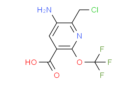 AM42286 | 1806127-21-8 | 3-Amino-2-(chloromethyl)-6-(trifluoromethoxy)pyridine-5-carboxylic acid
