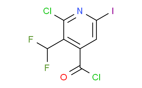 AM42287 | 1804493-69-3 | 2-Chloro-3-(difluoromethyl)-6-iodopyridine-4-carbonyl chloride