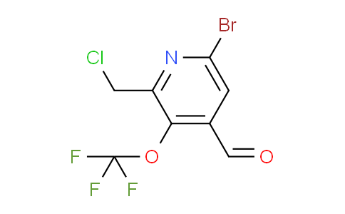 AM42288 | 1806206-82-5 | 6-Bromo-2-(chloromethyl)-3-(trifluoromethoxy)pyridine-4-carboxaldehyde