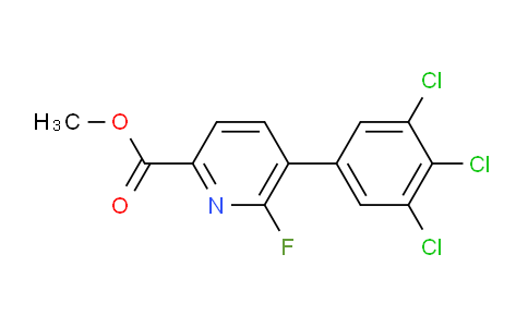 AM42294 | 1361648-79-4 | Methyl 6-fluoro-5-(3,4,5-trichlorophenyl)picolinate