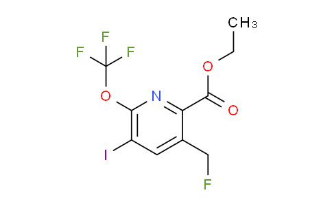 AM42299 | 1804743-54-1 | Ethyl 3-(fluoromethyl)-5-iodo-6-(trifluoromethoxy)pyridine-2-carboxylate