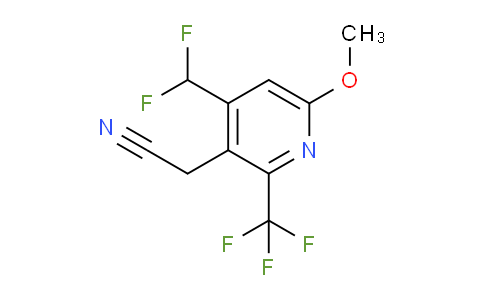 AM42316 | 1806990-75-9 | 4-(Difluoromethyl)-6-methoxy-2-(trifluoromethyl)pyridine-3-acetonitrile