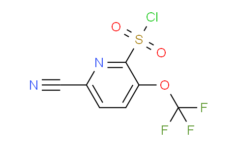 AM42323 | 1804468-76-5 | 6-Cyano-3-(trifluoromethoxy)pyridine-2-sulfonyl chloride