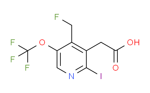 AM42343 | 1804358-12-0 | 4-(Fluoromethyl)-2-iodo-5-(trifluoromethoxy)pyridine-3-acetic acid