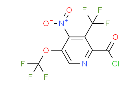 AM42347 | 1805291-65-9 | 4-Nitro-5-(trifluoromethoxy)-3-(trifluoromethyl)pyridine-2-carbonyl chloride