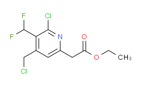 AM42349 | 1805374-80-4 | Ethyl 2-chloro-4-(chloromethyl)-3-(difluoromethyl)pyridine-6-acetate