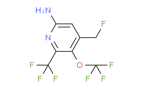 AM42356 | 1804020-84-5 | 6-Amino-4-(fluoromethyl)-3-(trifluoromethoxy)-2-(trifluoromethyl)pyridine