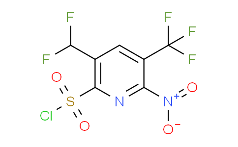 AM42361 | 1361819-28-4 | 5-(Difluoromethyl)-2-nitro-3-(trifluoromethyl)pyridine-6-sulfonyl chloride