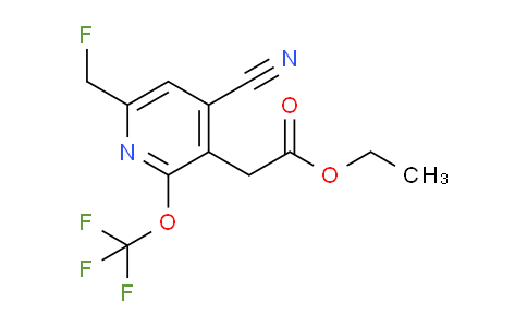 AM42400 | 1804807-06-4 | Ethyl 4-cyano-6-(fluoromethyl)-2-(trifluoromethoxy)pyridine-3-acetate