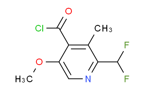 AM42402 | 1805551-39-6 | 2-(Difluoromethyl)-5-methoxy-3-methylpyridine-4-carbonyl chloride
