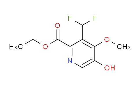 AM42403 | 1806943-36-1 | Ethyl 3-(difluoromethyl)-5-hydroxy-4-methoxypyridine-2-carboxylate