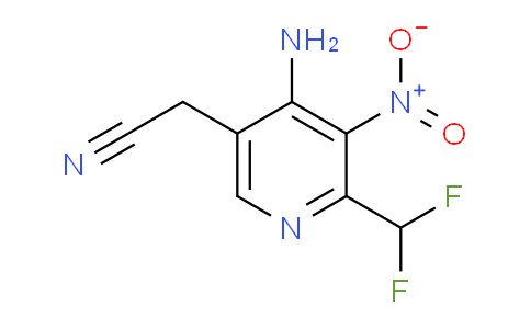 AM42404 | 1803689-67-9 | 4-Amino-2-(difluoromethyl)-3-nitropyridine-5-acetonitrile