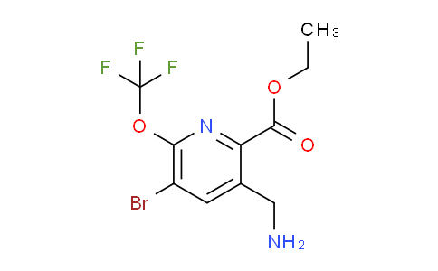 AM42423 | 1806204-30-7 | Ethyl 3-(aminomethyl)-5-bromo-6-(trifluoromethoxy)pyridine-2-carboxylate