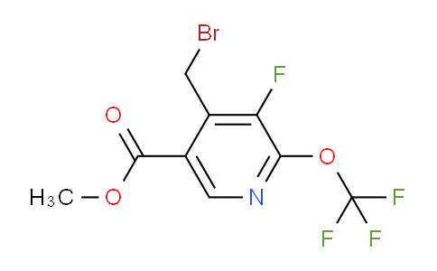 AM42426 | 1804317-20-1 | Methyl 4-(bromomethyl)-3-fluoro-2-(trifluoromethoxy)pyridine-5-carboxylate