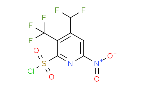 AM42430 | 1361883-92-2 | 4-(Difluoromethyl)-6-nitro-3-(trifluoromethyl)pyridine-2-sulfonyl chloride