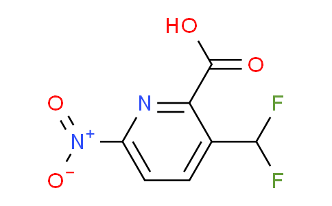 AM42431 | 1805320-16-4 | 3-(Difluoromethyl)-6-nitropyridine-2-carboxylic acid