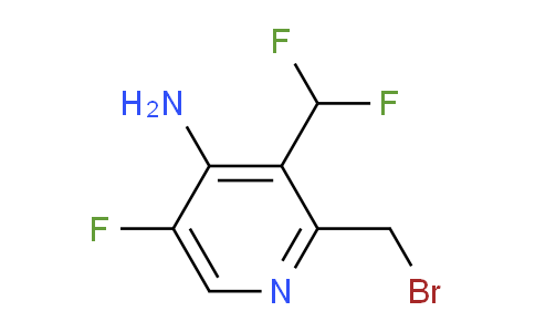 AM42434 | 1804488-42-3 | 4-Amino-2-(bromomethyl)-3-(difluoromethyl)-5-fluoropyridine