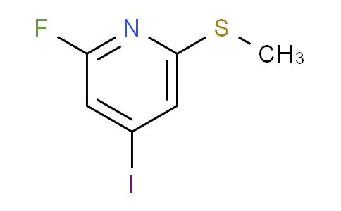 AM42442 | 1803765-71-0 | 2-Fluoro-4-iodo-6-(methylthio)pyridine