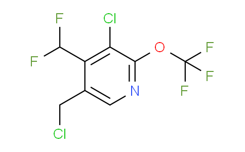 AM42457 | 1803699-55-9 | 3-Chloro-5-(chloromethyl)-4-(difluoromethyl)-2-(trifluoromethoxy)pyridine