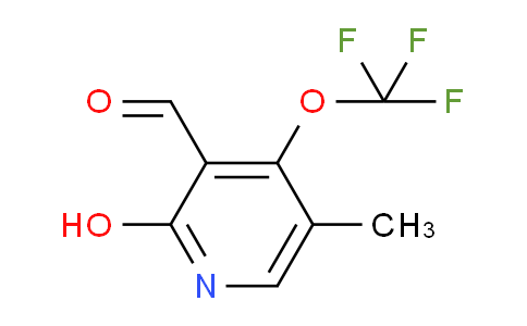 2-Hydroxy-5-methyl-4-(trifluoromethoxy)pyridine-3-carboxaldehyde