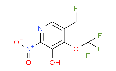 5-(Fluoromethyl)-3-hydroxy-2-nitro-4-(trifluoromethoxy)pyridine