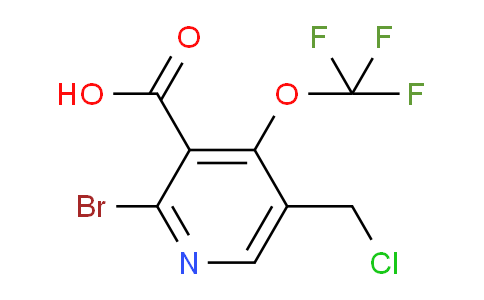AM42476 | 1806084-34-3 | 2-Bromo-5-(chloromethyl)-4-(trifluoromethoxy)pyridine-3-carboxylic acid