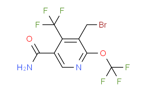 AM42477 | 1805306-77-7 | 3-(Bromomethyl)-2-(trifluoromethoxy)-4-(trifluoromethyl)pyridine-5-carboxamide