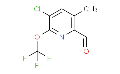 AM42483 | 1806117-24-7 | 3-Chloro-5-methyl-2-(trifluoromethoxy)pyridine-6-carboxaldehyde