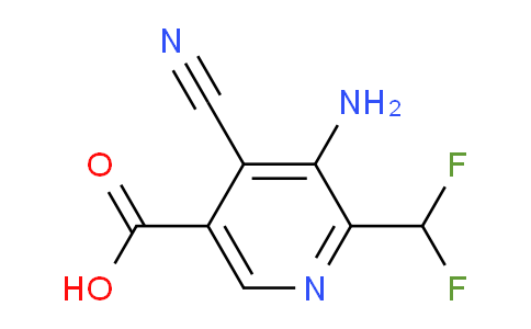 AM42484 | 1803671-86-4 | 3-Amino-4-cyano-2-(difluoromethyl)pyridine-5-carboxylic acid