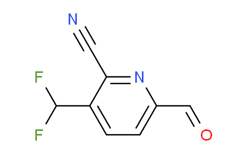 AM42487 | 1805318-96-0 | 2-Cyano-3-(difluoromethyl)pyridine-6-carboxaldehyde