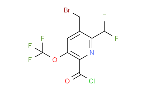AM42488 | 1804754-70-8 | 3-(Bromomethyl)-2-(difluoromethyl)-5-(trifluoromethoxy)pyridine-6-carbonyl chloride